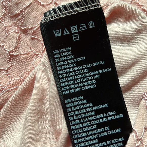 Urban kimchi blue bodycon pink floral dress v neck - Picture 4 of 4